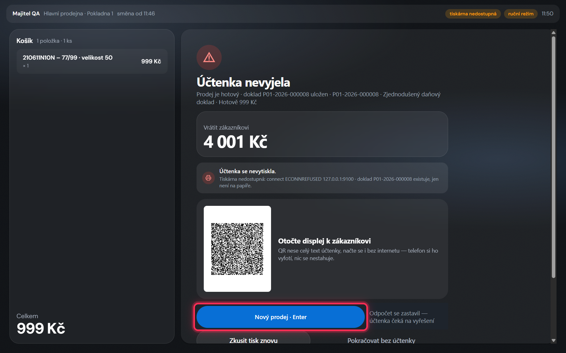 Potvrzení prodeje